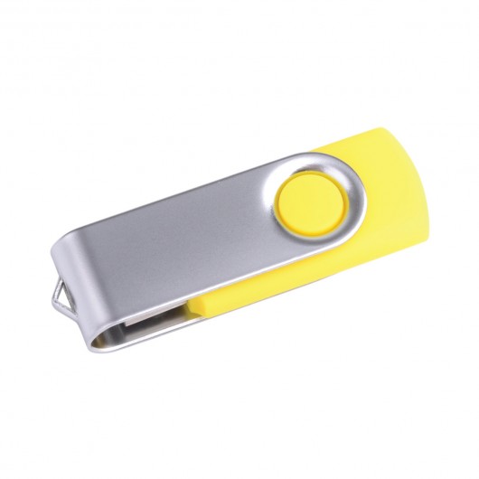 Express Swivel USB Drives Yellow